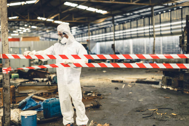 Professional Drug Lab Cleanup technician working in West Chester, OH